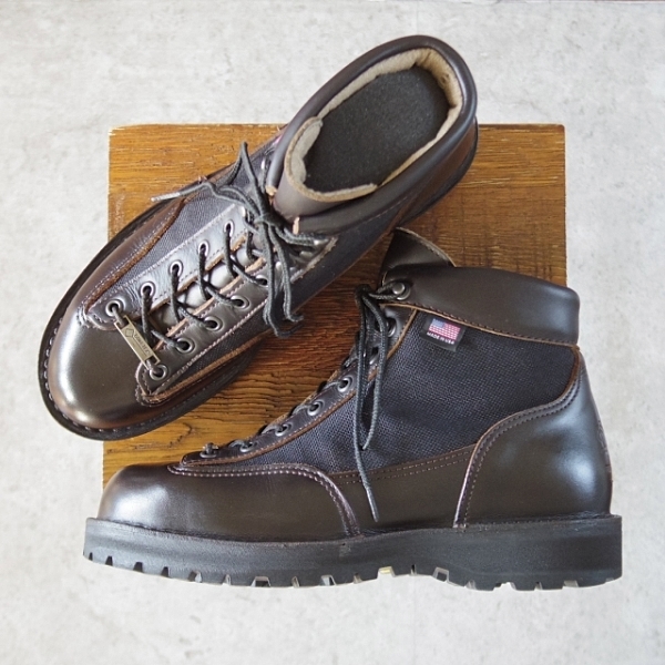 国内外の人気 極上☆Danner/ダナー 3/レザー×ナイロン/ブーツ/メンズ