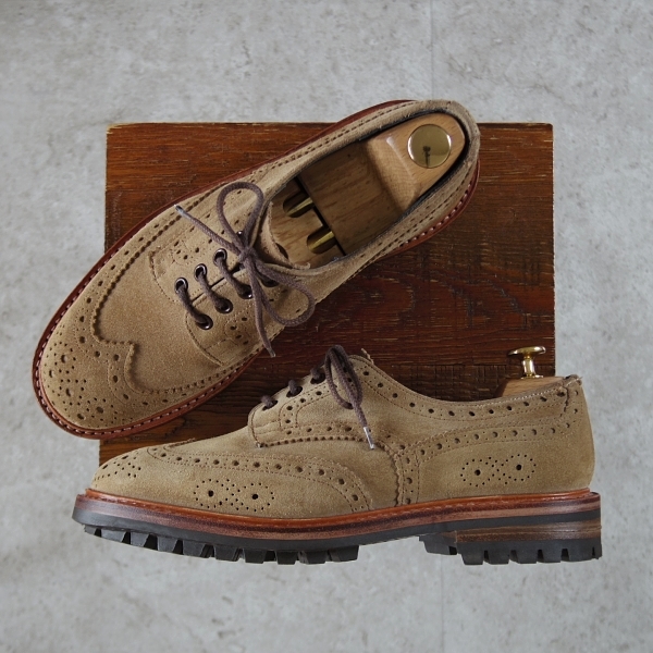 2022A/W新作送料無料 Tricker's Paulsmith別注 マロン 8ハーフ sitedev