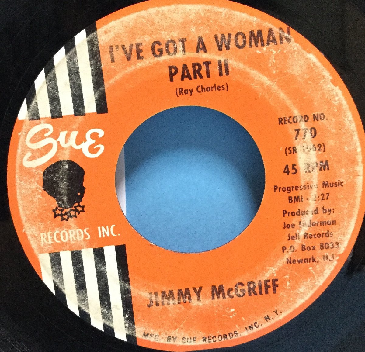 EP 洋楽 Jimmy McGriff / I've Got A Woman 米盤の画像2