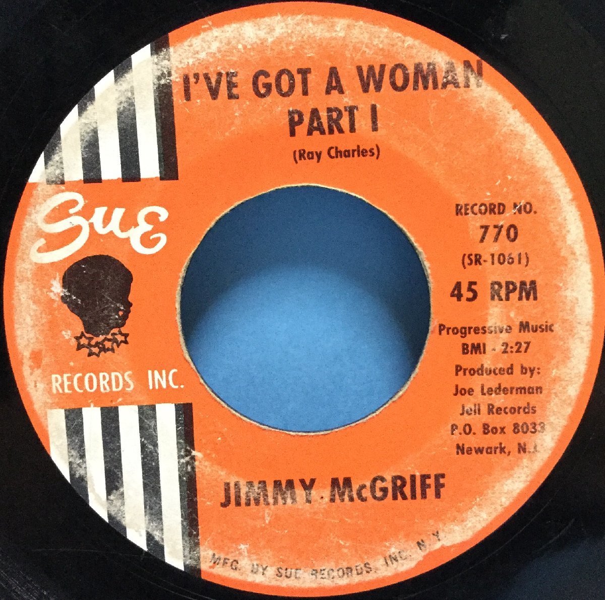 EP 洋楽 Jimmy McGriff / I've Got A Woman 米盤の画像3