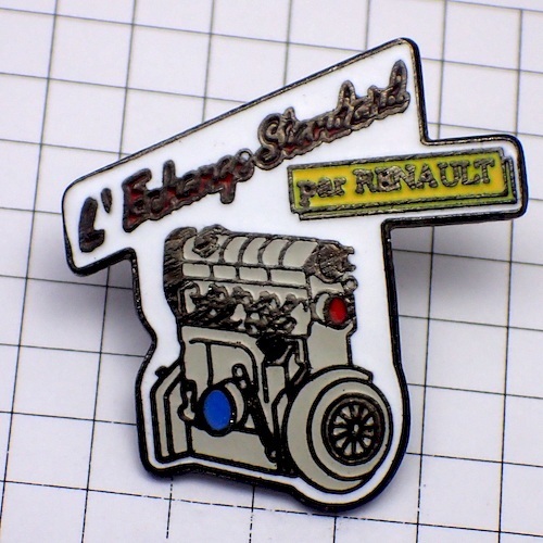  pin badge * Renault car motor * France limitation pin z* rare . Vintage thing pin bachi