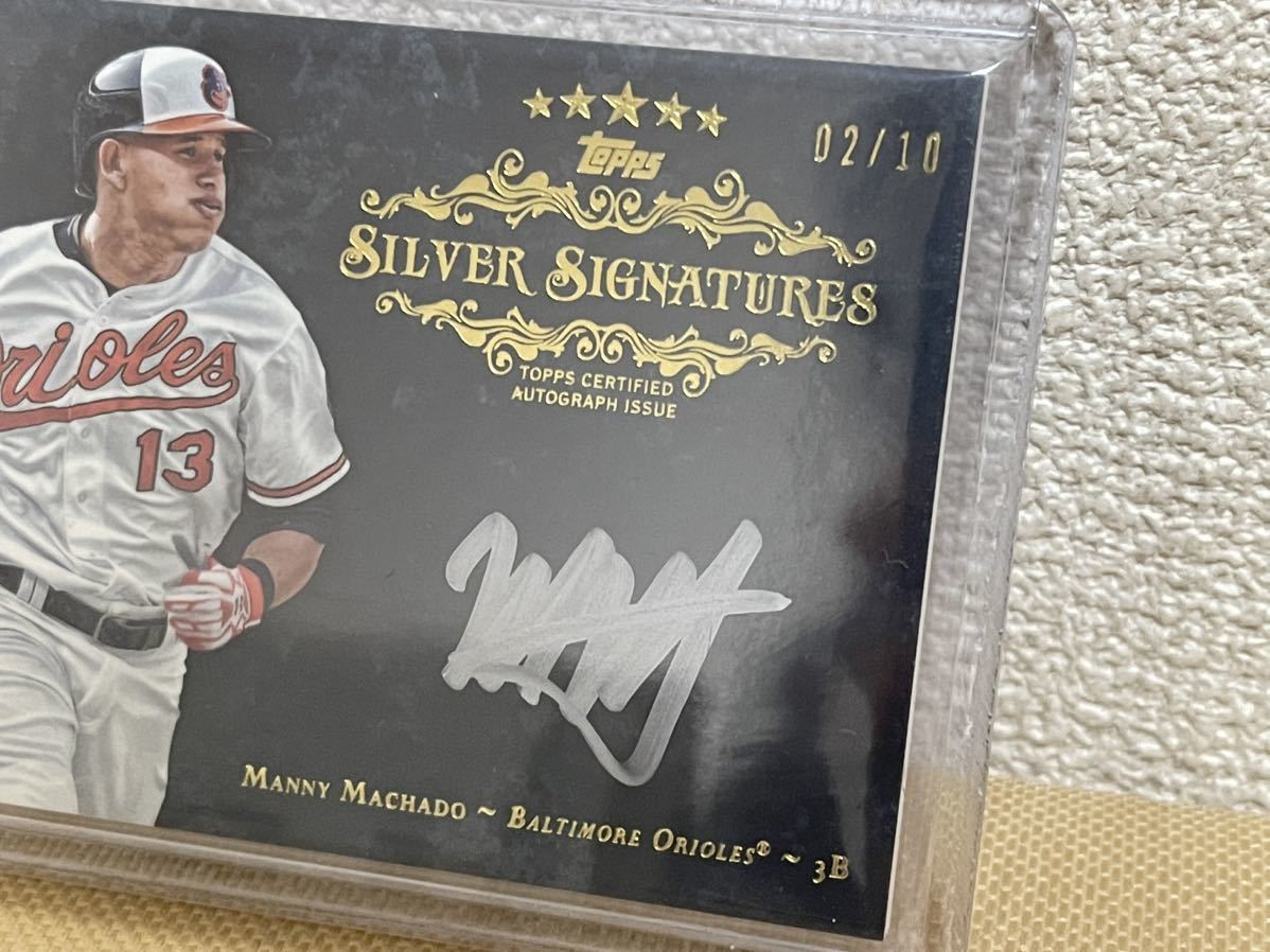 Manny Machado マニーマチャド 2013年ルーキー直書き直筆サインカード