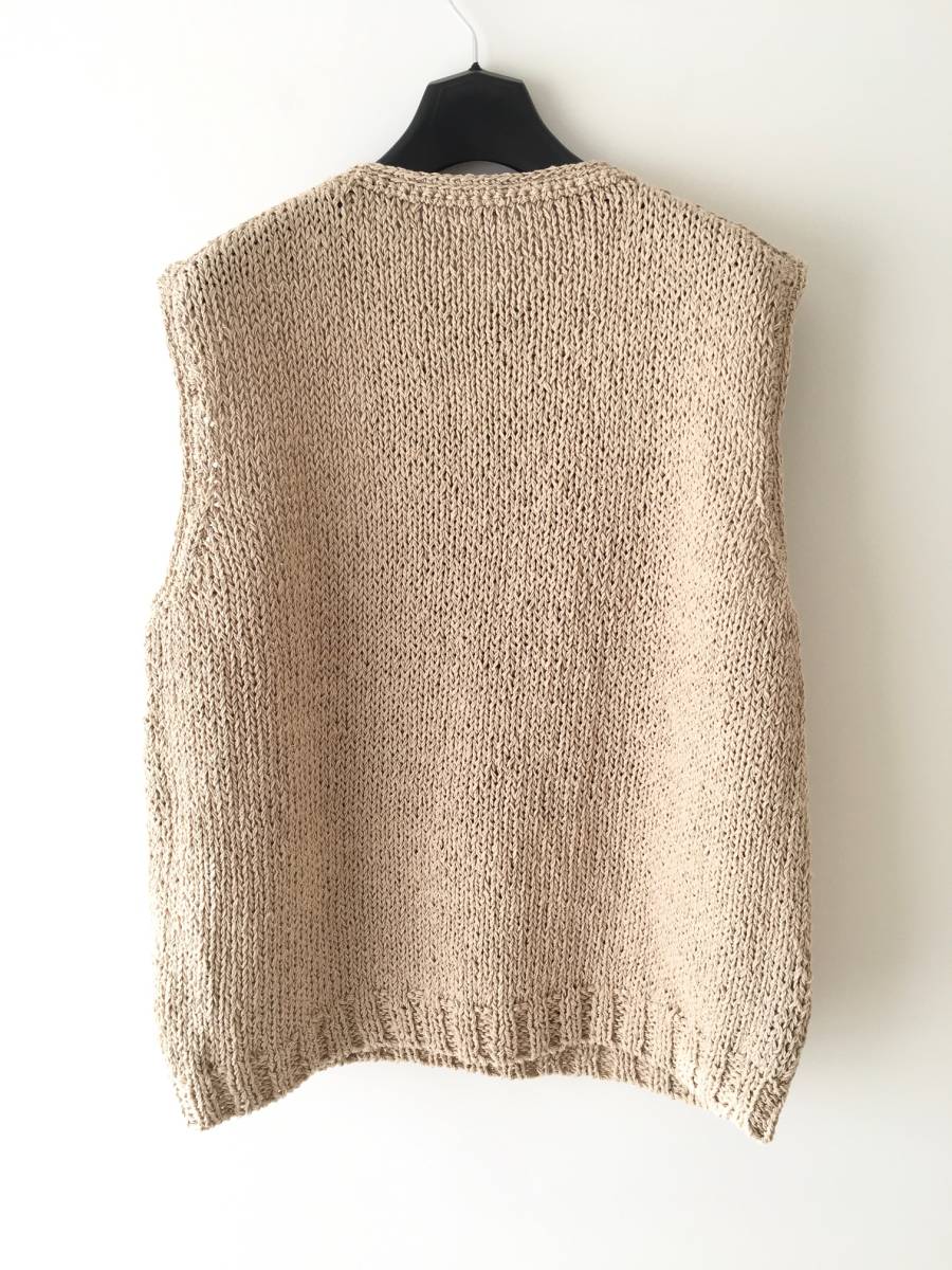 PHIGVEL HAND-KNITTING ZIP SWEATER フィグベル 春夏新作モデル 41160