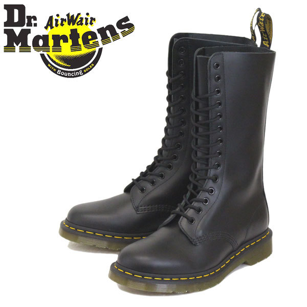 Dr.Martens (ドクターマーチン) 11855001 1914 14ホール レザーブーツ BLACK UK8-約27.0cm