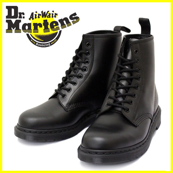 Dr.Martens ドクターマーチン 14353001 CORE 1460 MONO 8EYE SHOE 8ホールシュー BLACK SMOOTH ブラック-UK8-約27cm