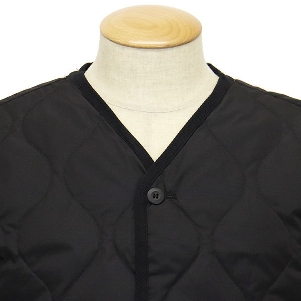 TAION (タイオン) 001BML-1 MILITALY V NECK BUTTON DOWN VEST ボタンダウンベスト TA002 BLACK XL_TAION