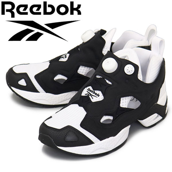 Reebok (リーボック) IG0115 INSTAPUMP FURY 95 インスタポンプフューリー 95 スニーカー コアブラックxフットウェアホワイト RB118 27.5cm