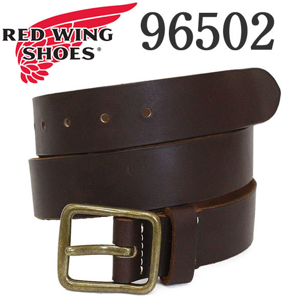 REDWING (レッドウィング) 96502 Leather Belt レザーベルト 38mm Amber Pioneer 34インチ