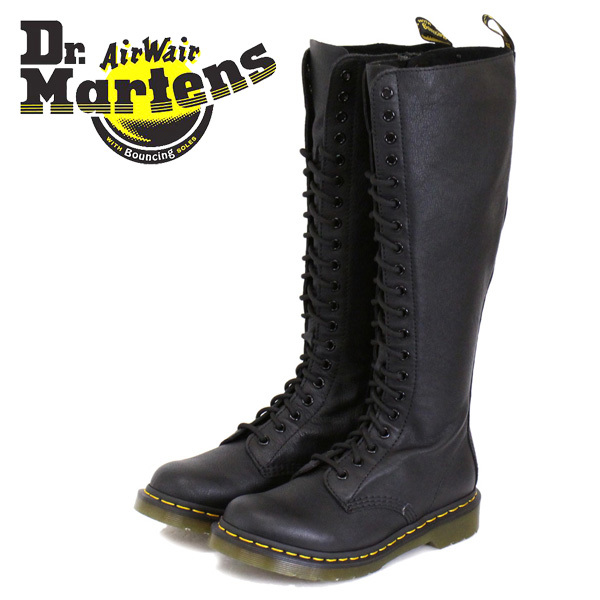 Dr.Martens (ドクターマーチン) WMS CORE 1B60 レディース 20ホールブーツ BLACK VIRGINIA