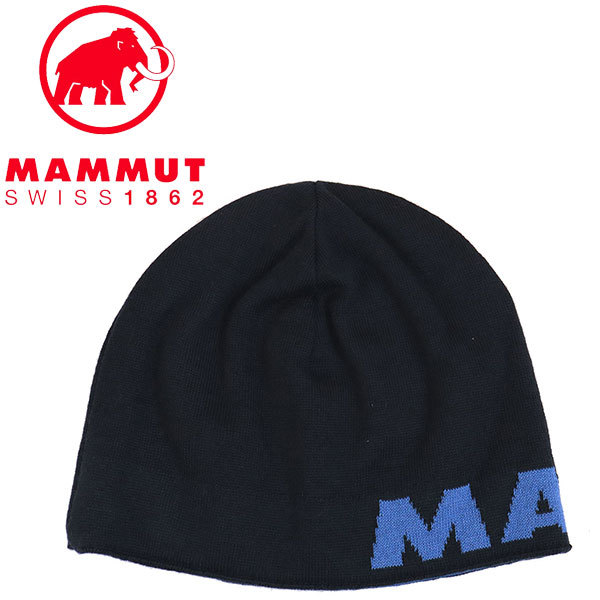 MAMMUT (マムート) 119104891 Mammut Logo Beanie ビーニー キャップ MMT012 marin