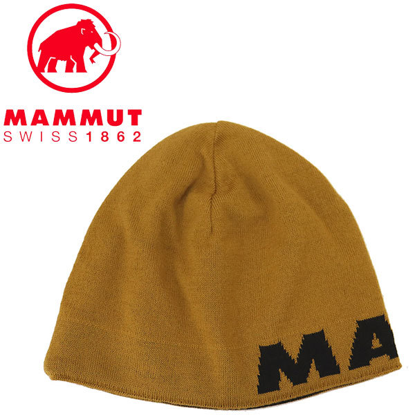 MAMMUT (マムート) 119104891 Mammut Logo Beanie ビーニー キャップ MMT012 cheetah-black_MAMMUT