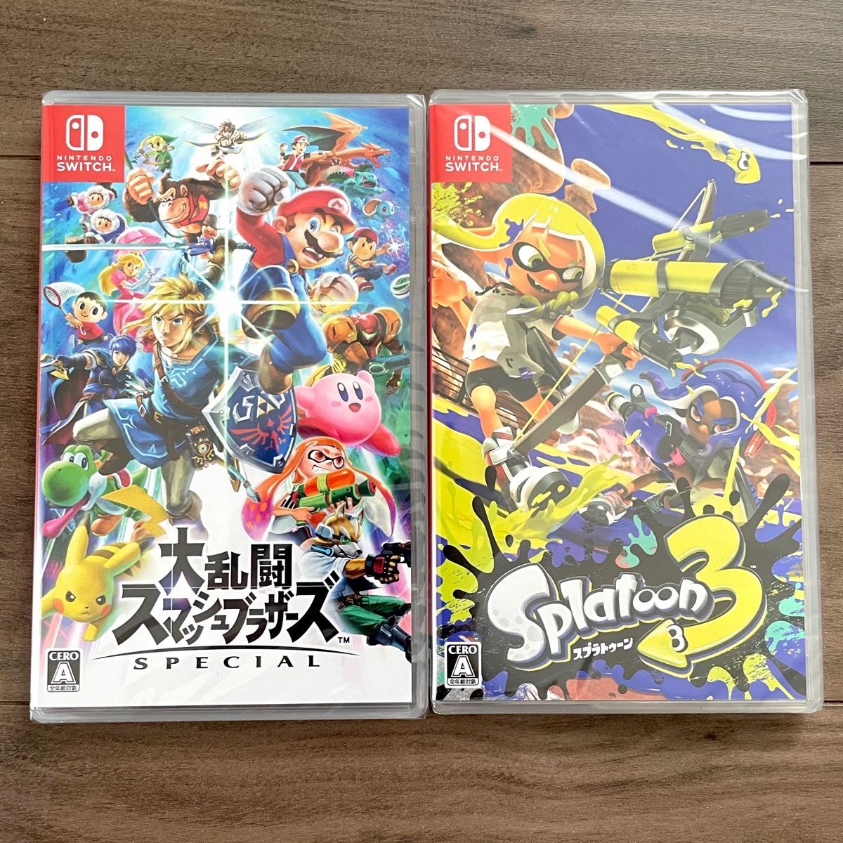 Nintendo Switch スプラトゥーン3とスマブラのセット 大乱闘スマッシュブラザーズSPECIAL