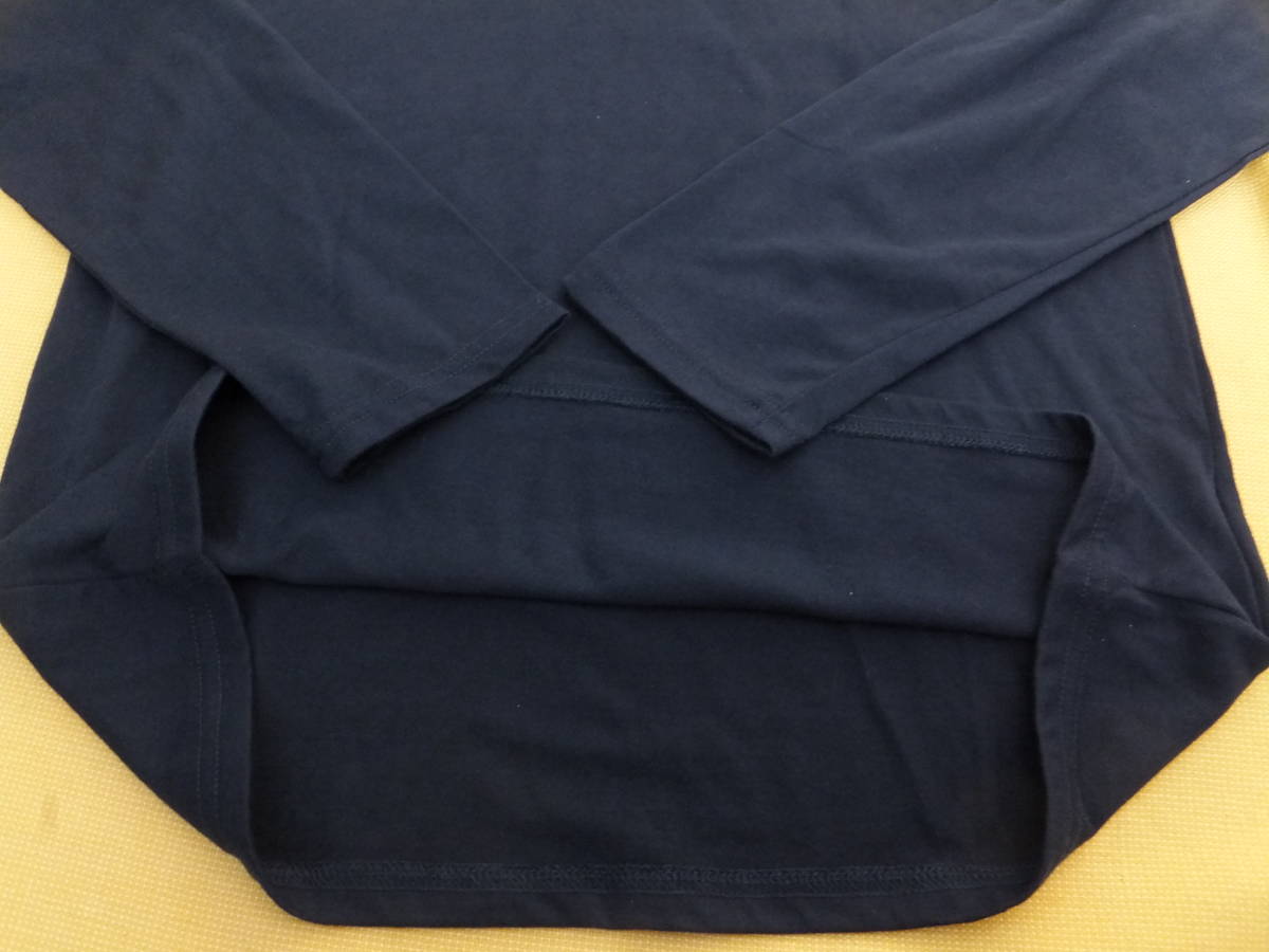 未使用 タグ付 URBAN RESEARCH アーバンリサーチ Vネック 長袖 Tシャツ ネイビー ロンT カットソー 40 メンズ シンプル トップスの画像8