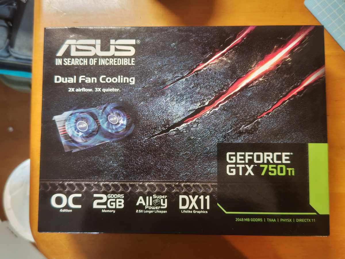 ASUS GeForce　GTX750Ti-OC-2GD5　動作確認済_画像6