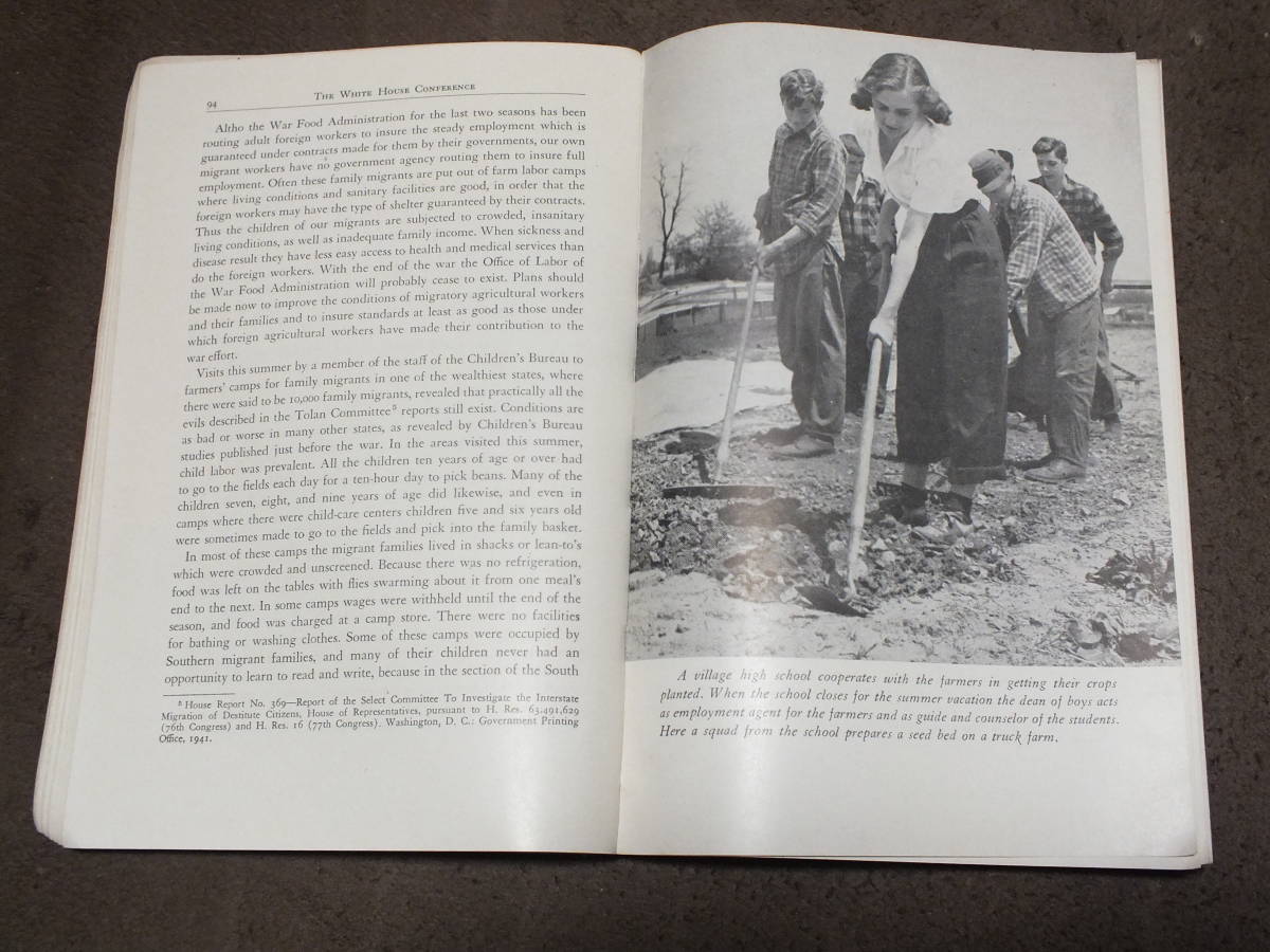 The White House Conference on Rural Education 農村教育に関するホワイトハウス会議 (ワシントンDC、 1944年10月3〜5日) - 洋書 The White House Conference on Rural Education 農村教育に関するホワイトハウス会議 (ワシントンDC、 1944年10月3〜5日) - 洋書