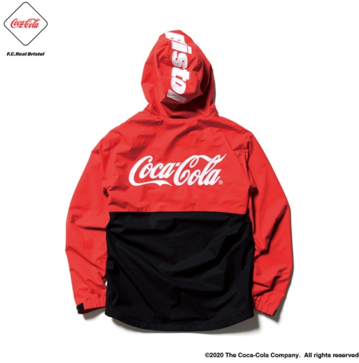 【HK4S/2022/1224】◎F.C.R.B.◎COCA-COLA◎WARM UP JACKET◎L◎2020年2月22日発売◎