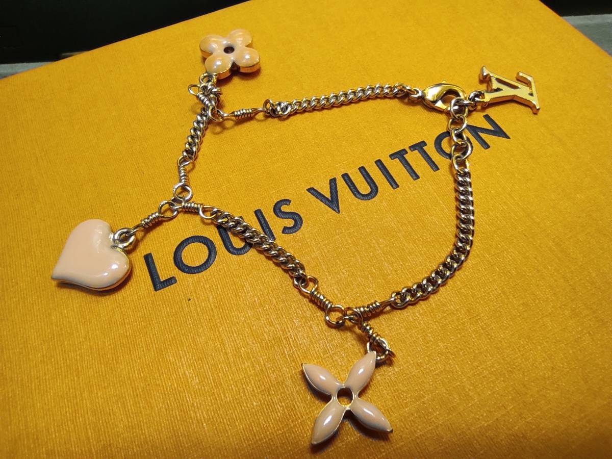 ★送料無料即決★LOUIS VUITTON (ルイヴィトン) ブラスレ スウィートモノグラム 　ブレスレット M65748_画像1