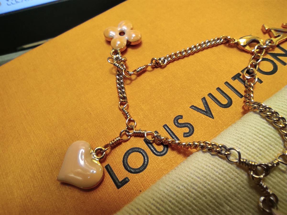 ★送料無料即決★LOUIS VUITTON (ルイヴィトン) ブラスレ スウィートモノグラム 　ブレスレット M65748_画像7