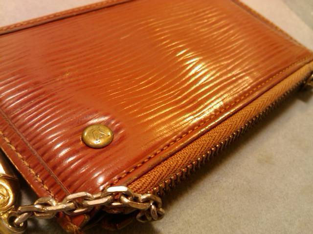 ナチュラ (M63803)エピ 茶☆ルイ・ヴィトン ポシェットクレ 小銭入れ