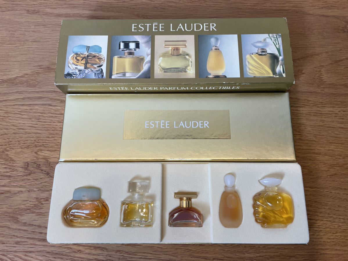 ヤフオク! - ESTEE LAUDER 香水 ミニボトル 5個セット エ...
