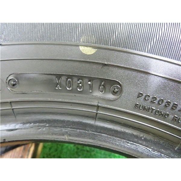 8～9分山 ダンロップ ENASAVE EC203 175/70R14 84S 4本/札幌市手渡し可/中古オンロードタイヤ(夏タイヤ) ヤリス　A1_63_画像10