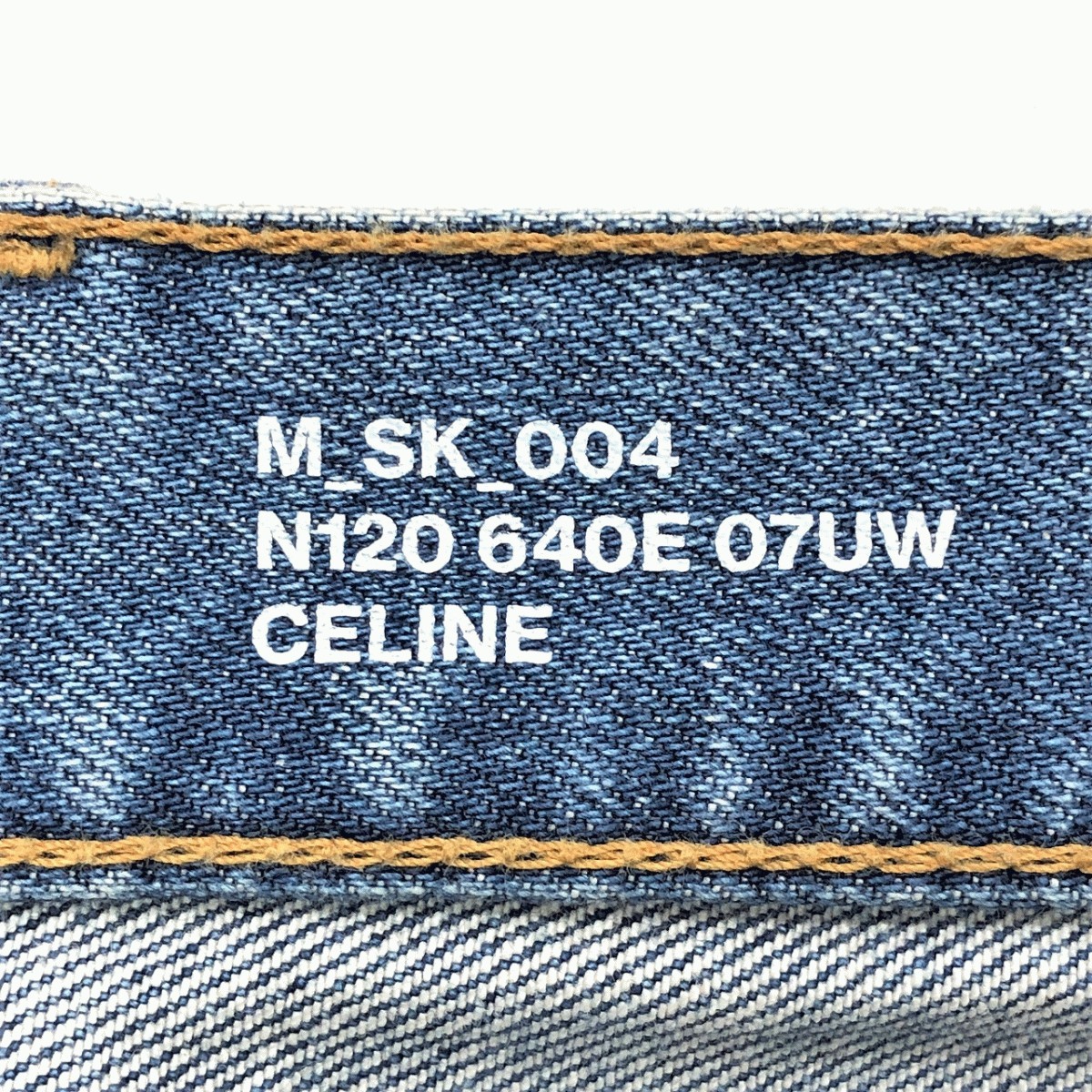 ヤフオク! - CELINE セリーヌ ジッパーフライ ストレッチ スキニ...