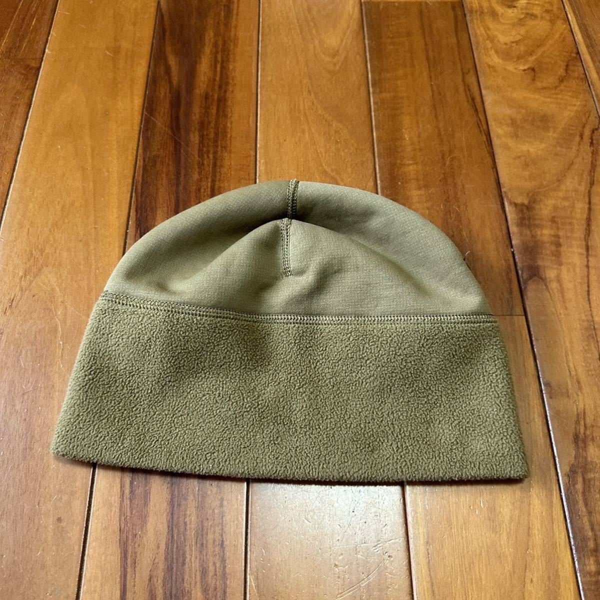 ☆新型☆ 沖縄 米軍放出品 USMC MARINE CAP KNIT POLARTEC ポーラテック ニット帽 ビーニー ニットキャップ オシャレ (管理番号N65)_画像4