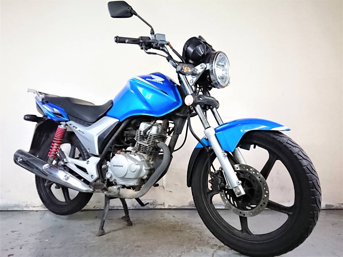 HONDA CBF125 PCJ72】始動確認済 書類付 原付二種 5速 キャブレター車