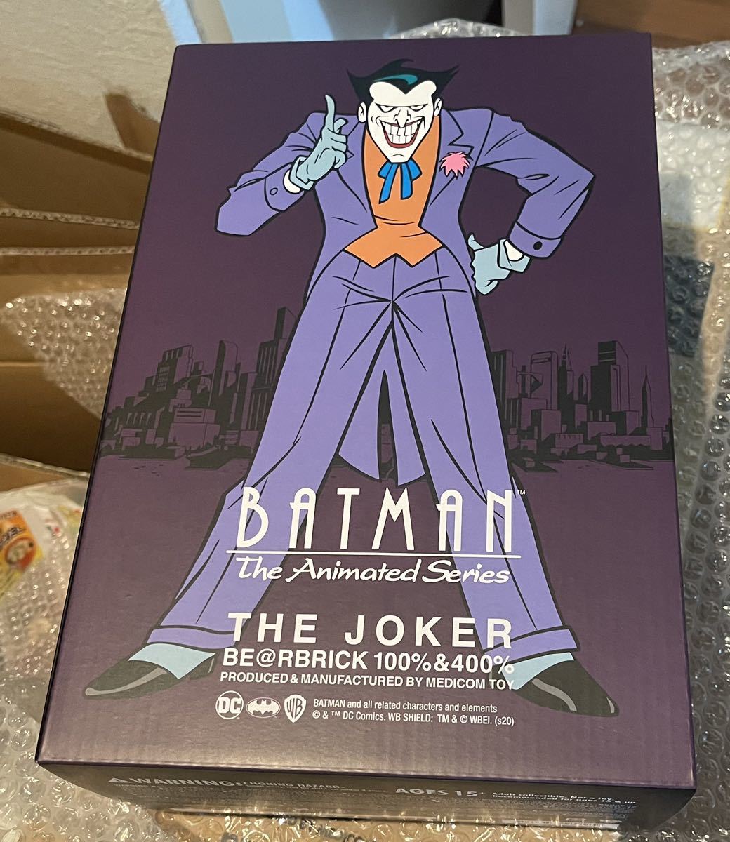 BE@RBRICK THE JOKER ジョーカー (BATMAN The Animated Series Ver