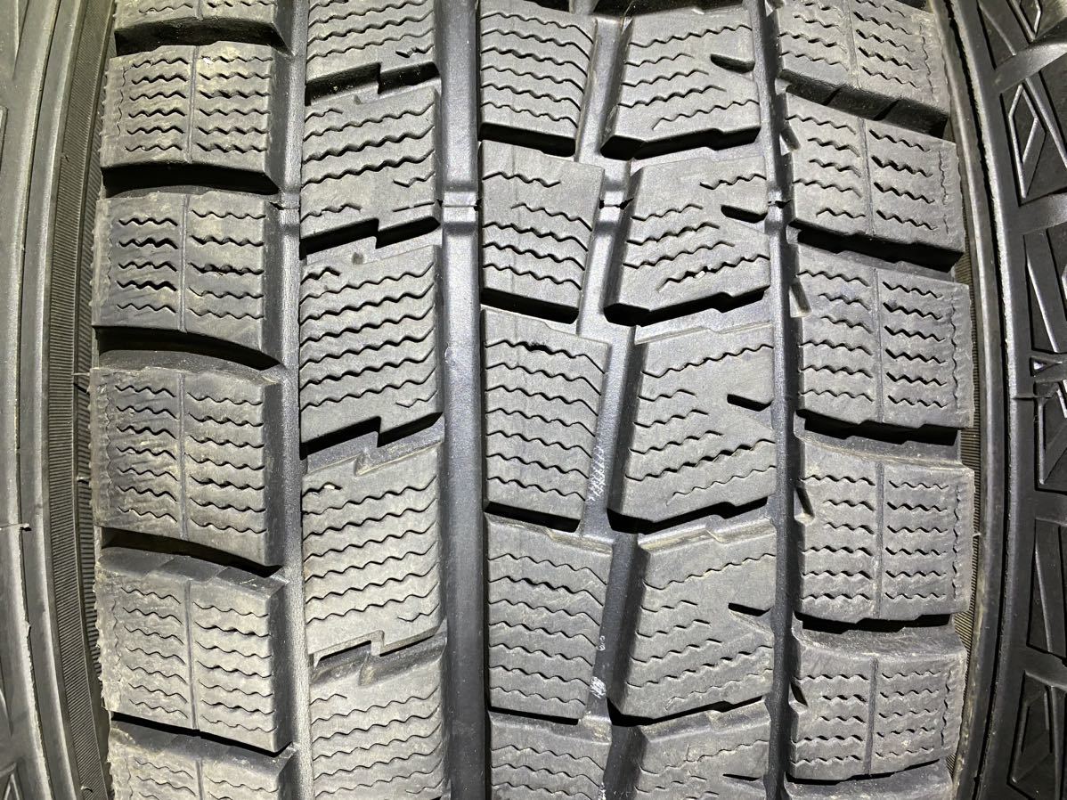 M1591　☆深溝スタッドレス　DUNLOP WINTER MAXX WM01　215/65R16 98Q　4本価格　2017年製_画像6