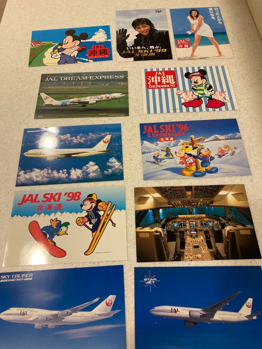 高い品質 JAL ボーイング747-400 ポストカード コックピット写真 nmef.com