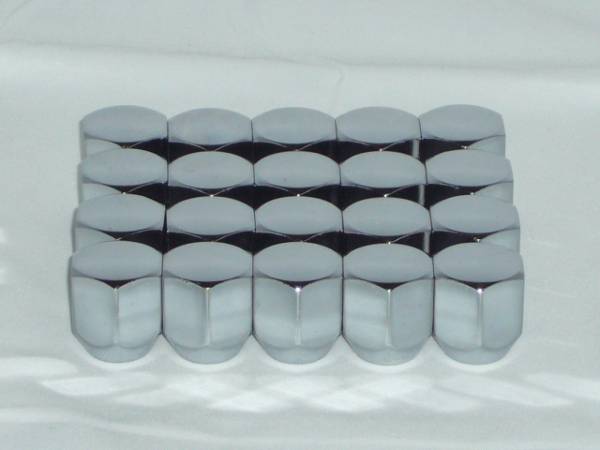  Short cap nut plating 21HEX pitch 1.5 Daihatsu * Mitsubishi 20 piece total length 23.5mm postage 370 jpy ~ N-55