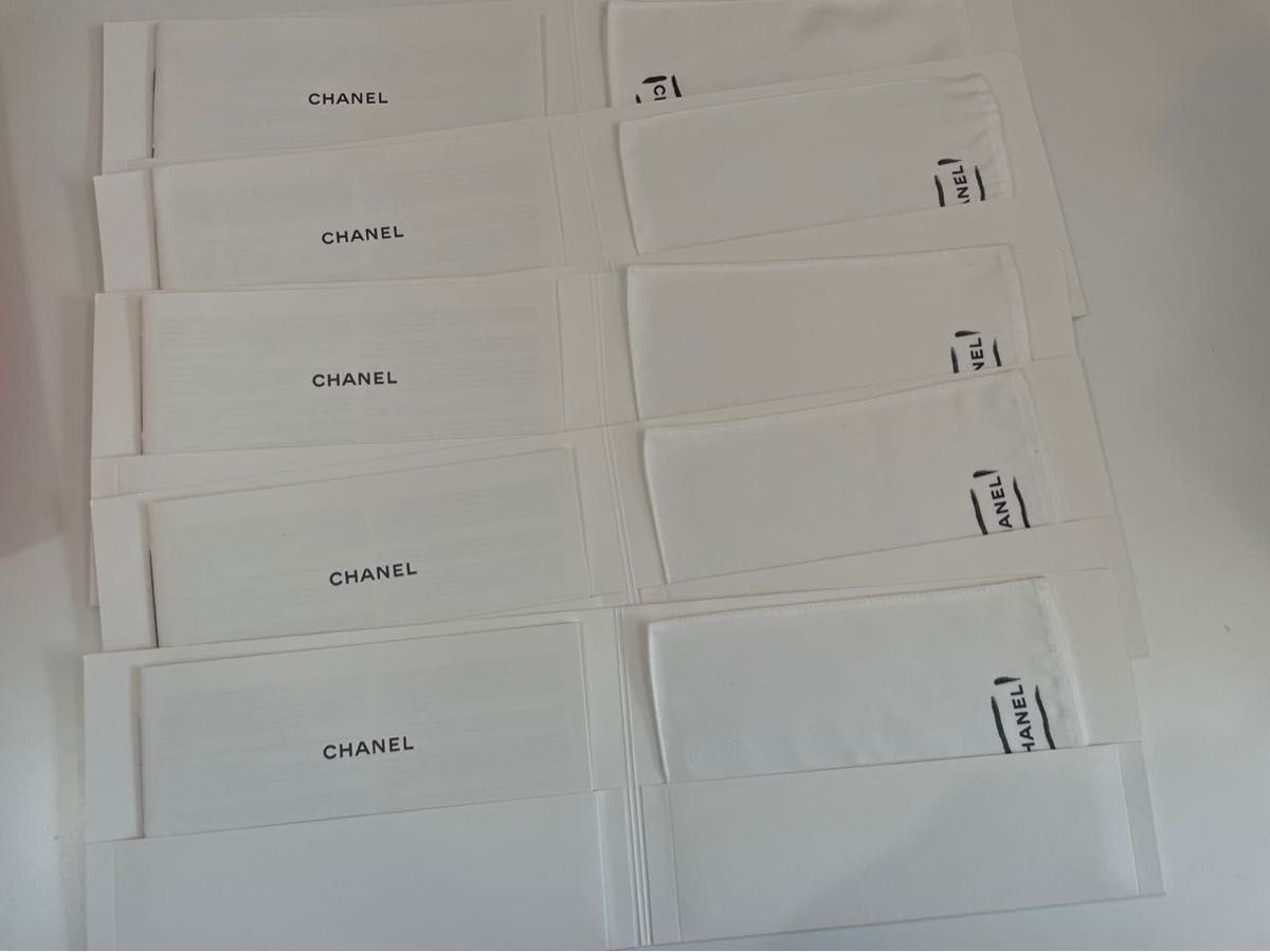 Chanel シャネル 革製品 取扱説明書 革用クロス ×5