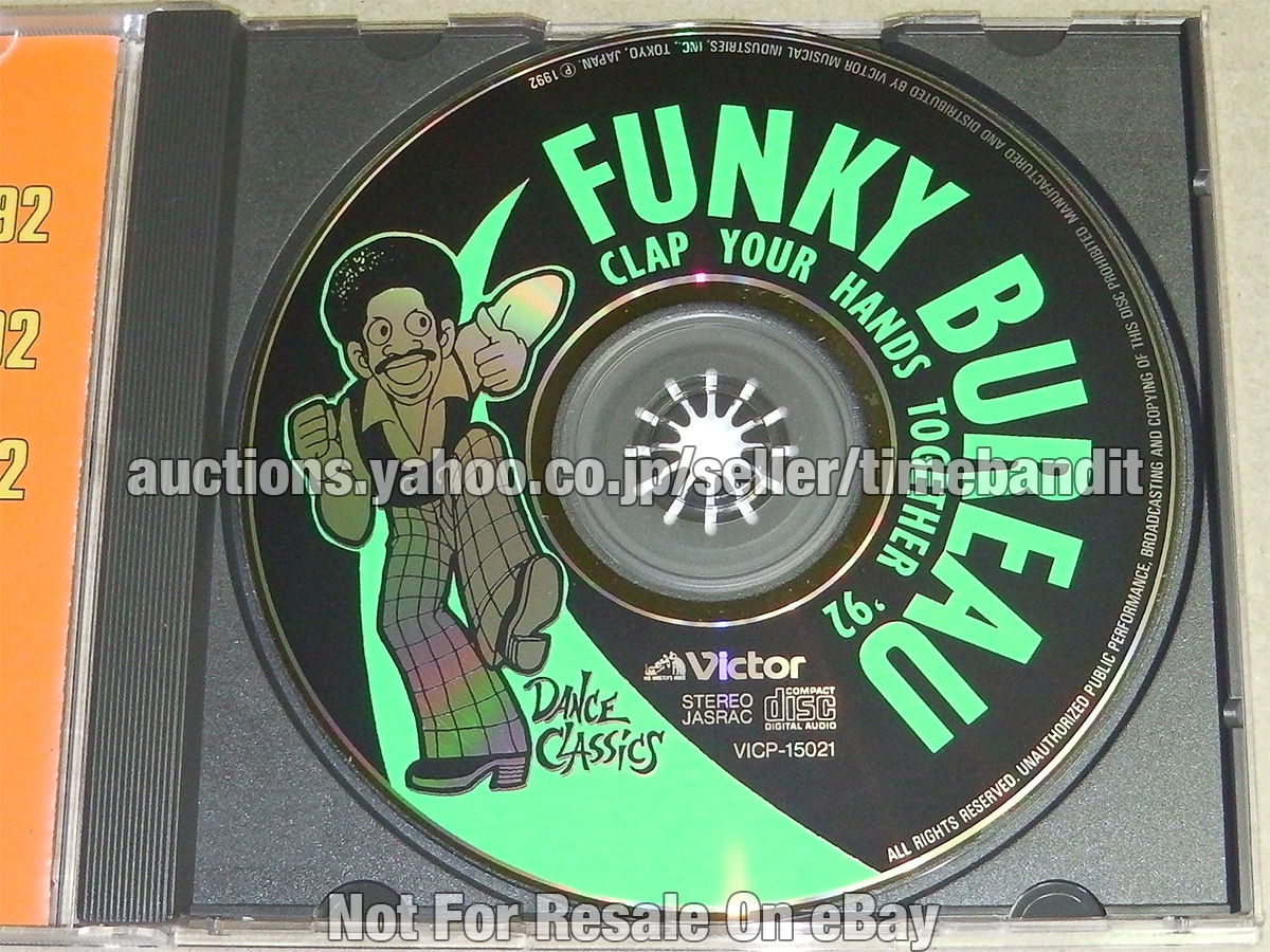 中古CDS Funky Bureau [Single 1992] Clap Your Hands Together '92 [VICP-15021] ファンキービューロー クラップユアハンド_画像3