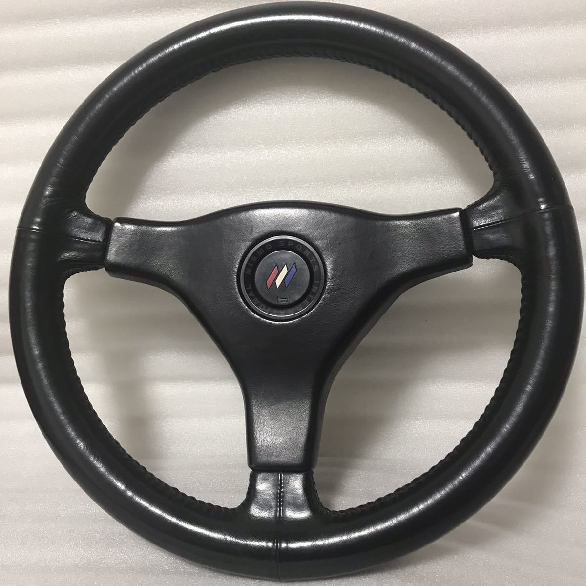 最安値に挑戦 美品 旧車に 当時物 サニーツインカムNISMO専用太巻本革