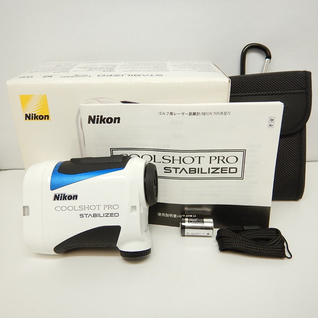 Nikon ニコン COOLSHOT PRO STABILIZED レーザー距離計【中古】 - www