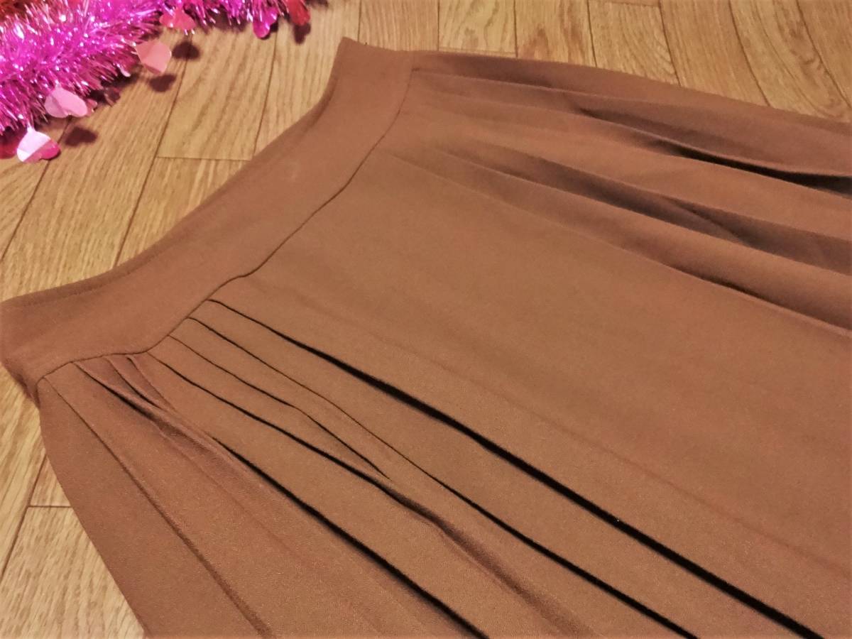 [Te chichi] tea pleated skirt M* as good as new!