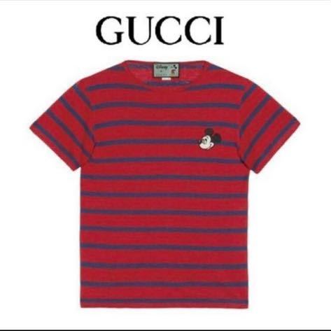 最旬ダウン ミッキーマウスポロシャツ GUCCI × Disney グッチ ミッキー