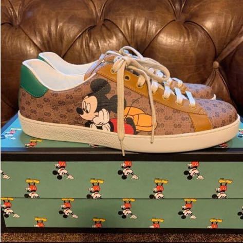 GUCCI Disney グッチ ディズニー ミッキー スニーカー エース 9 