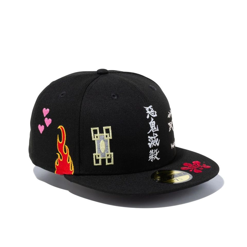 ニューエラ　鬼滅の刃　柱　オールオーバー　NEWERA　59FIFTY　8　63.5cm 　新品　_画像2