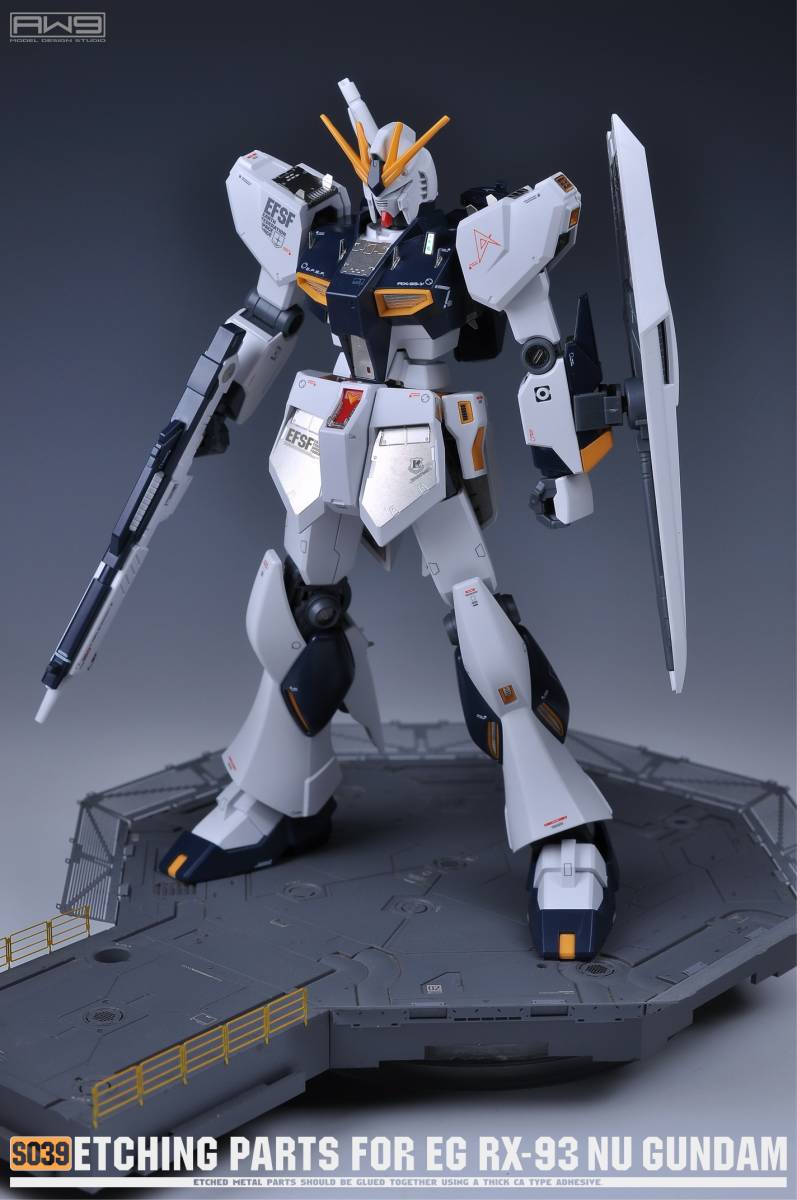 EG 1/144 RX-93 νガンダム 専用 エッチングパーツ & デカール_画像1