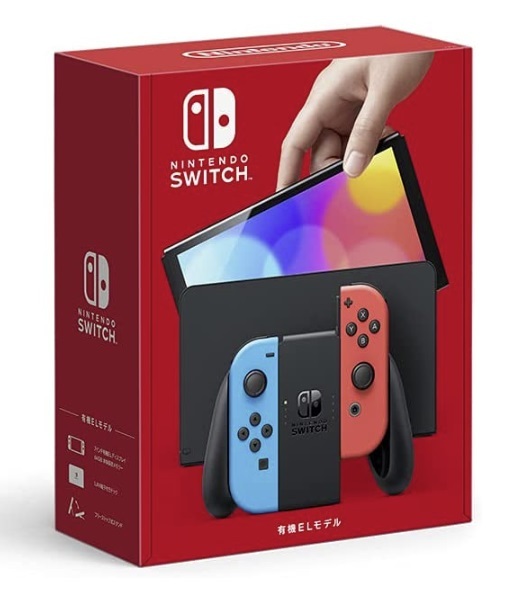 【新品】Nintendo Switch(有機ELモデル) 本体 Joy-Con(L) ネオンブルー/(R) ネオンレッド