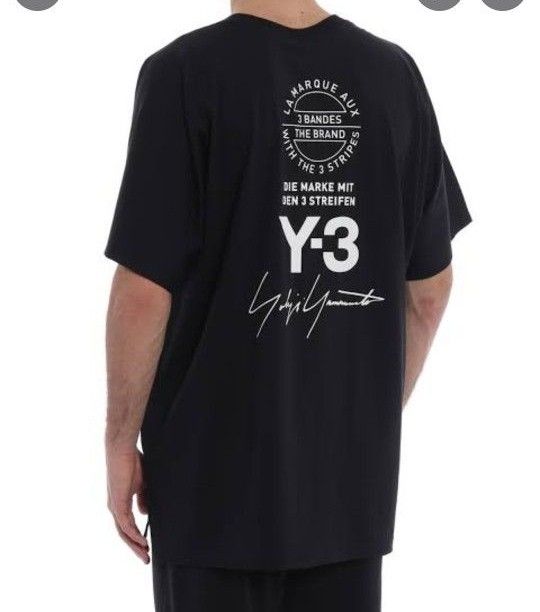 本物・正規品】希少プレミアム級 完売商品 Y-3 15周年記念ロゴTシャツ 