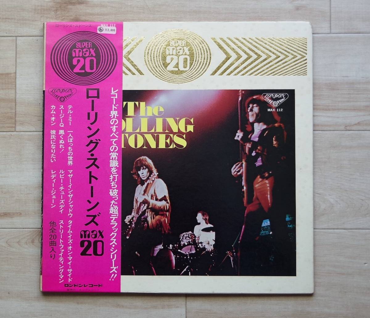  The Rolling Stones 　Super Max 20　ローリング・ストーンズ 　 LP_画像1