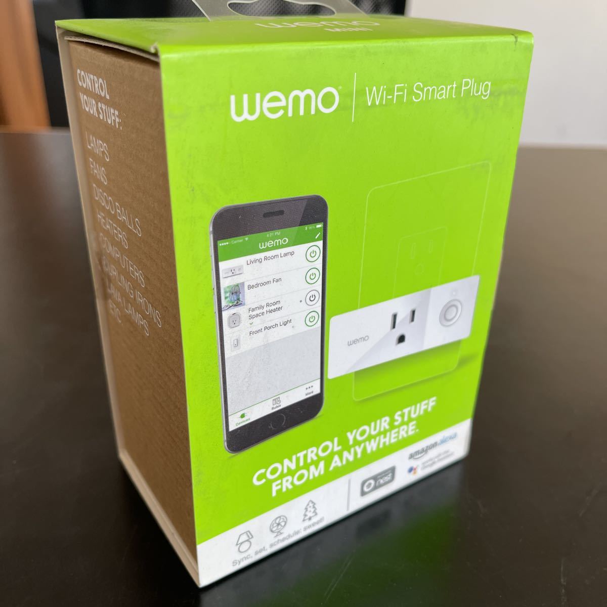 未使用品WEMO Wi-Fi smart Plug_画像1