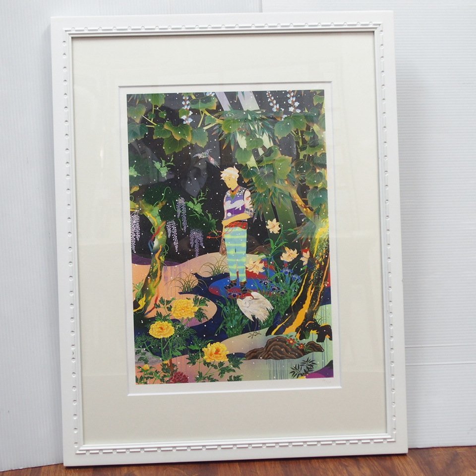 複製画 送料無料 絵画 油彩画 油絵 模写ポール・ゴーギャン「黄色いキリスト」F15(65.2×53.0cm)プレゼント 贈り物 名画 オーダーメイド  額付き 直筆