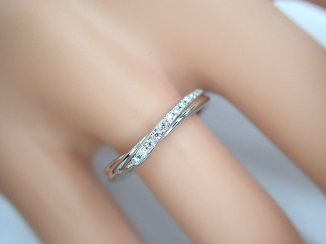 鑑定書付】0.26ct ダイヤモンドリング 5.5号/銀座ダイヤモンド