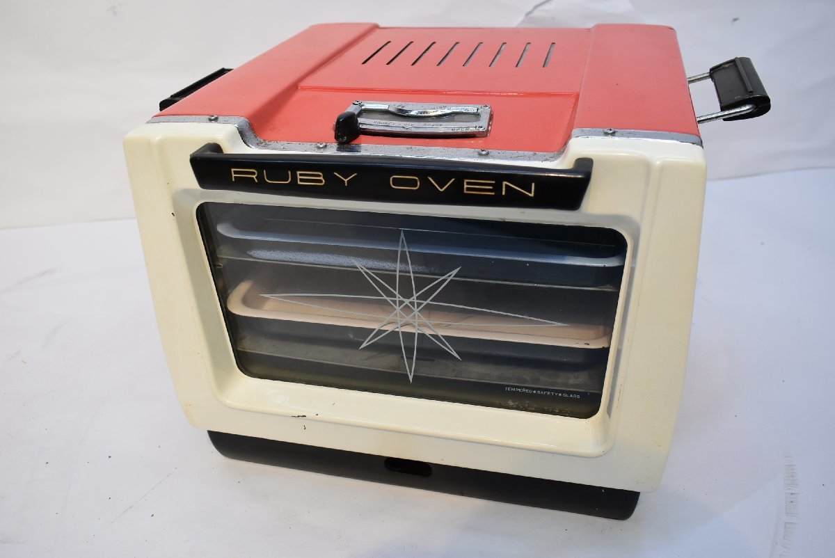 * Showa Retro *RUBY OVEN тонн pi плита печь небо огонь печь * дровяная печь * текущее состояние распродажа *9025