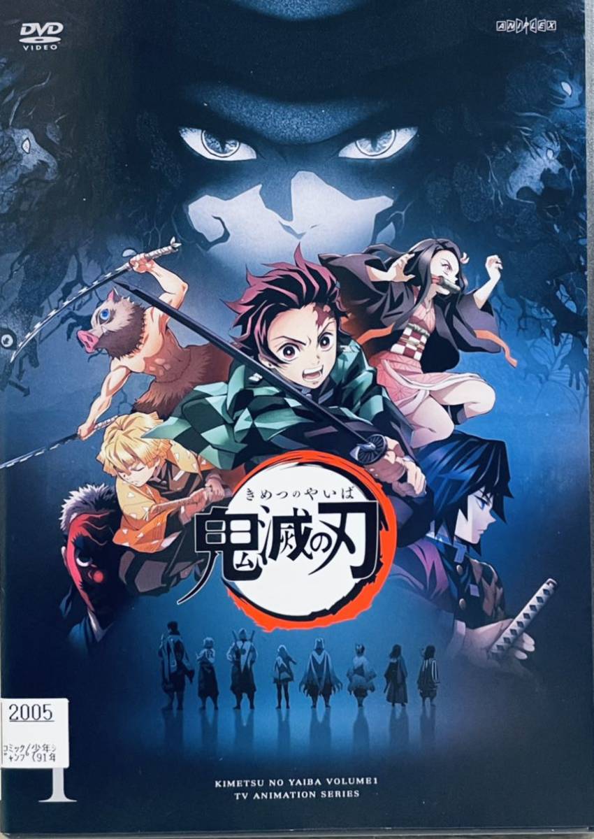 鬼滅の刃　ビデオバージョン　全１１巻+ 劇場版　無限列車　レンタル版DVD 全巻セット　TVシリーズ_画像6