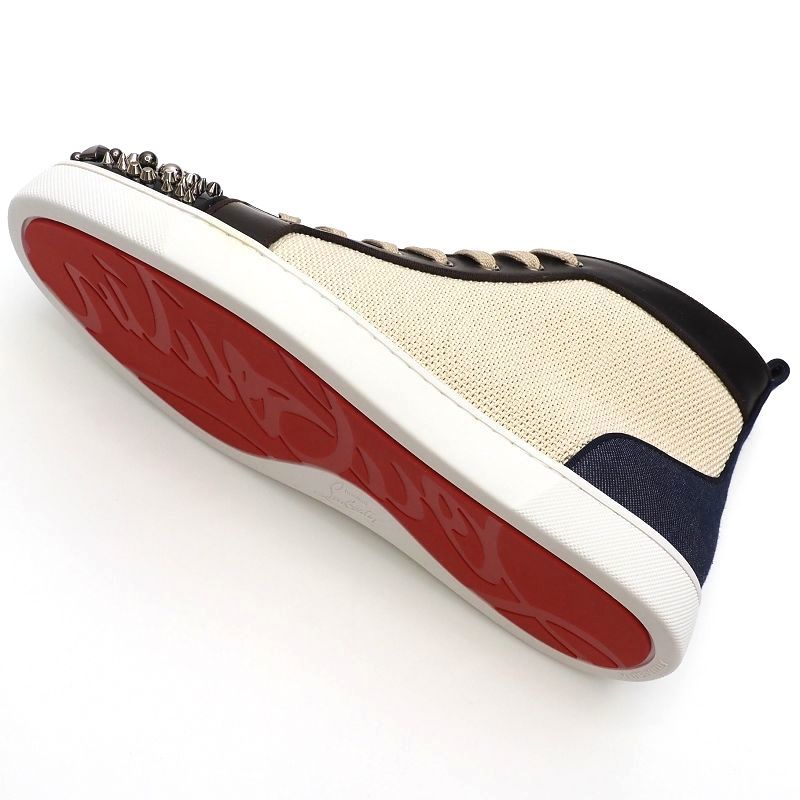 L03113 未使用品 Christian Louboutin/スニーカー 【サイズ：43.5】 スタッズ AC CATELIGHT FLAT クリスチャンルブタン_画像7